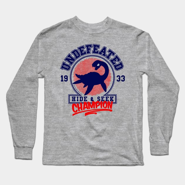 Undefeated Hide & Seek Champion Long Sleeve T-Shirt by StudioPM71